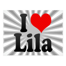 I love Lila Postcards