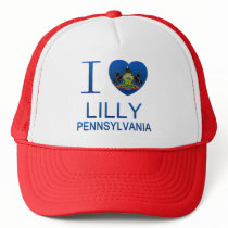 I Love Lilly, PA Trucker Hats
