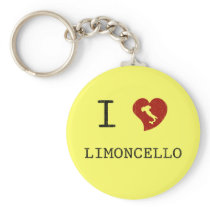 I Love Limoncello Key Chain