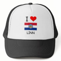 I Love Linn Missouri Trucker Hat