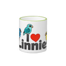 I Love Linnies Coffee Mug