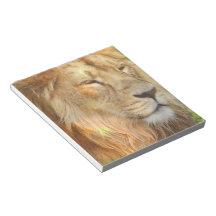 I Love Lions Notepad