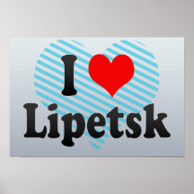 I Love Lipetsk, Russia Poster