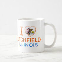I Love Litchfield, IL mugs