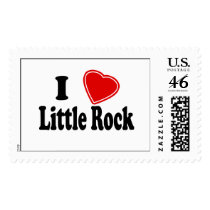 I Love Little Rock Stamp