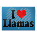 I Love Llamas Cards