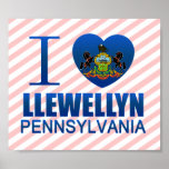 I Love Llewellyn, PA Posters
