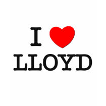 Ich liebe Lloyd t-shirts