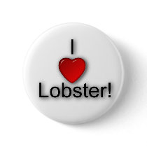 I love Lobster! Button