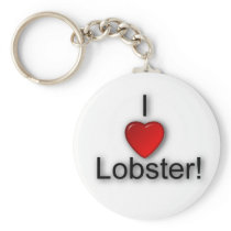 I love Lobster! Key Chain
