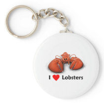 I love Lobsters Keychains