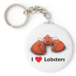 I love Lobsters Keychains