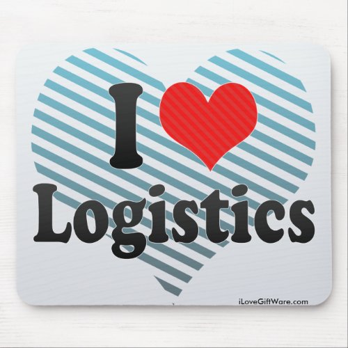 I Love Logistics Mousepad