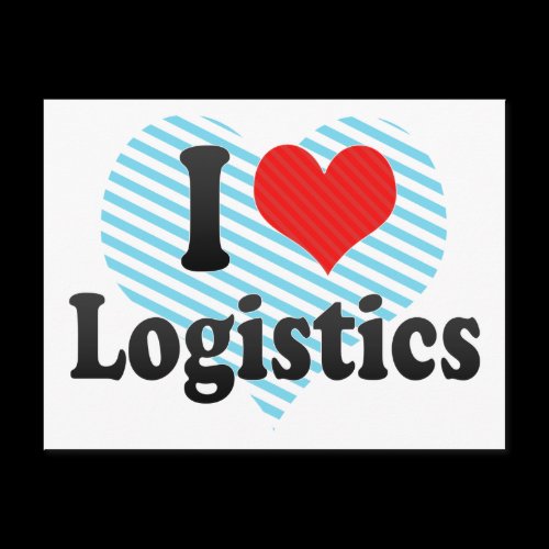 I Love Logistics Postcards