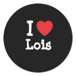 I love Lois heart T-Shirt stickers