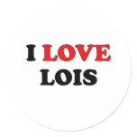 I Love Lois stickers