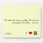 I Love Lolly Mousepad W/Lolly Inspirational Quote