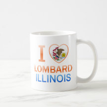 I Love Lombard, IL Mug