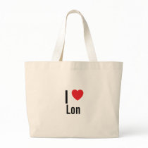 I love Lon bags by funnycustomtshirts I love Lon bags