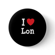 I love Lon heart custom personalized buttons by funnycustomtshirts I love Lon heart custom personalized buttons