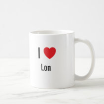 I love Lon mugs by funnycustomtshirts I love Lon mugs