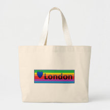 I Love London Canvas Bag