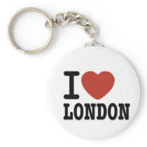 I LOVE LONDON KEYCHAIN
