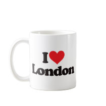 I Love London mugs by visualnewbie I Love London mugs