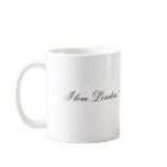 I love London ! mugs