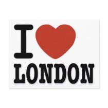 I LOVE LONDON postcards by senicaco I LOVE LONDON postcards