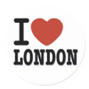 I LOVE LONDON stickers by senicaco I LOVE LONDON stickers