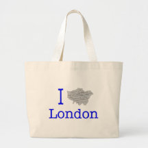 I love London Tote Bag