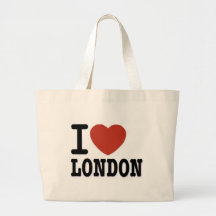 I LOVE LONDON TOTE BAG