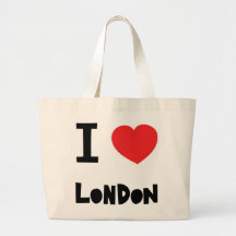 I love London Tote Bags