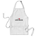 I Love Long Beach California Aprons