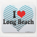 I Love Long Beach Mousepads