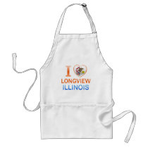 I Love Longview, IL Aprons