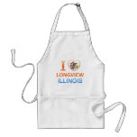 I Love Longview, IL Aprons