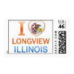 I Love Longview, IL Postage
