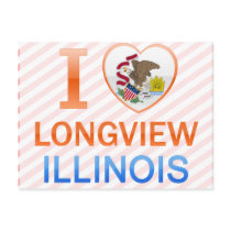 I Love Longview, IL Post Card