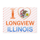 I Love Longview, IL Post Card