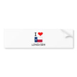 I Love Longview Texas Bumper Sticker