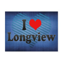 I Love Longview, United States Post Card