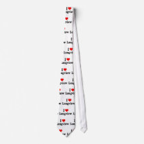 I Love Longview, United States Custom Ties