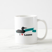 I Love Loons Mug
