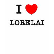 I Love Lorelai t-shirts