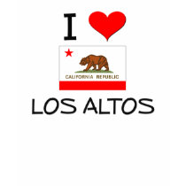 I Love LOS ALTOS California t-shirts