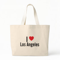 I love Los Angeles Tote Bags