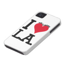 I LOVE LOS ANGELES Case-Mate iPhone 4 CASE