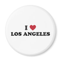 I Love Los Angeles Magnets